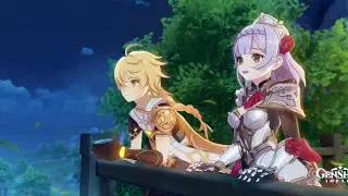 Mondstadt Couple : Aether and Noelle