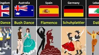 National Dance From Different Countries