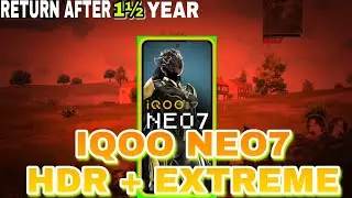 IQOO NEO 7 GAMEPLAY | IQOO neo 7 bgmi test | iqoo neo 7 pro bgmi test | Iqoo neo 7 pro#bgmi #viral