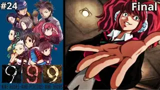 La VENGANZA de CLOVER - 999: nine hours, nine persons, nine doors (nintendo ds) parte 24 Final Malo