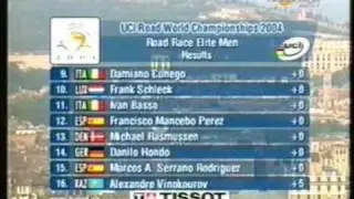 mundial ciclismo Verona 2004 Oscar Freire