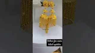 22k gold jhumka