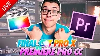 Final Cut Pro x VS Premiere Pro CC - LIVE
