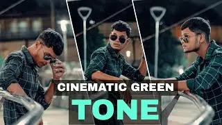 Lightroom Cinematic Green Tone Editing | Lightroom Mobile Photo Editing | Professional Editing