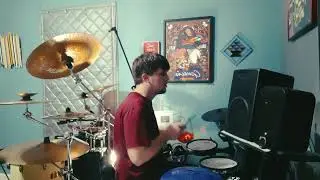 Roland TD-25K drums with new amplifier