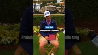PGA Tour Golfers Pick Their MLB Walk-Up Songs