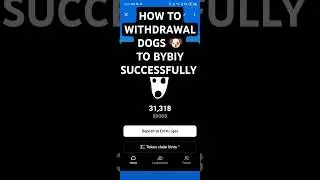 dogs coin price $dogs coin withdrawal kaise kare to bybit exchange 💱 process #dogcoin #dogscoin