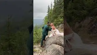 SESJA ŚLUBNA W NORWEGII *wodospad* *fotograf ślubny*