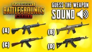 Guess The Weapon Sound in PUBG Mobile | Ultimate Quiz #2