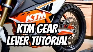 How to change Gear Lever on KTM bikes | Step-by-Step Guide
