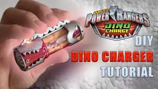 HOW TO MAKE A DINO CHARGER ⚡ POWER RANGERS DINO CHARGE ⚡ TUTORIAL DIY