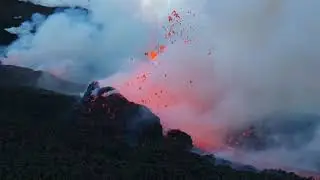 Video Etna - Eruzione 2019