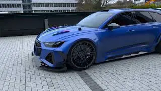 THE MOST BRUTAL AUDI RS6 EVER - BIG RIMS + SPOILER + FULLY TUNED (3D RENDER BY 2NCS)