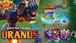 BROKEN DAMAGE‼️Sorry Dyrroth Your CRIT Damage Can't Beat URANUS Buffed |MLBB