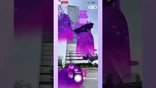 🏢✨ AR Magic: Watch 3D Sprites Take Over the Chengdu Landmark! 🌟🧚‍♂️