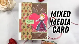Let's MAKE a Heartfelt Queen of Hearts Card Together!
