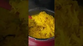 Basanti Pulao 😋 #asmr #asmrsounds #rice #sweetrecipe #nirmlanehrarecipes