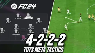 Most META Tactics POST PATCH! Best 4222 Custom Tactics EA FC 24