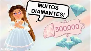 COMO CONSEGUIR MUITOS DIAMANTES + COMO SUBIR DE NÍVEL MUITO RÁPIDO! - Royale High Roblox