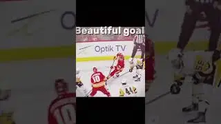 Beautiful goal by Nazem Kadri #shorts #calgaryflames #hockey #hockeyplayer #beautifulgoal