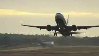 PEAK MORNING DEPARTURES | NEWCASTLE AIRPORT PLANESPOTTING 4K