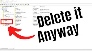 How to Delete an Active Directory Protected Object [Windows Server 2022]