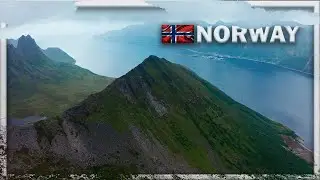 Norway. Way to heaven. Cinematic video by drone.