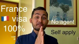 France Visa process | Self Apply | no fees | For Nepali | update 2023