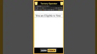 How To Use Ternary Oprator In JavaScript | Ternary Operator In JavaScript 