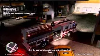 GTA IV Fire Fighter Mod (Random EXPLOSIONS!!!)