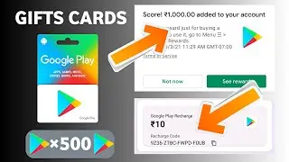 100% free Google play redeem code | How to get free google play redeem code for play store 2021