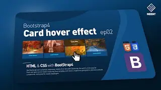 Card hover effect ep02 - Bootstrap4