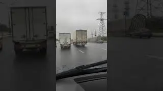 Как по МКАД ездят фуры