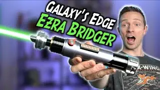 NEW! Ezra Bridger Legacy Lightsaber from Star Wars Galaxy's Edge!