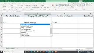 How to fill Health Care Workers Details explained in English