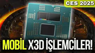 AMD, X3D İşlemcileri Laptoplara Getiriyor!