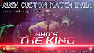 Best BGMI Custom Room Match | Highlights | 2021 - Marathi Caster