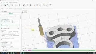 Фрезерная обработка (2,5Д) детали в программе eCAM V5.0 Часть 1