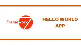 Framework7 - Setup Hello World App