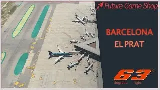[X-Plane 11] Barcelona's- El Prat Airport from Future Game Shop
