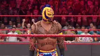 WWE 2K22 rey maysterio vs gran metalik