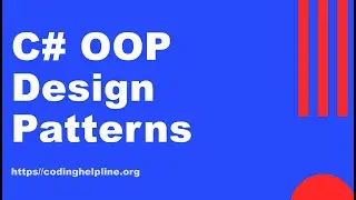 Introduction - Csharp #Object-Oriented #Design #Patterns (Full Tutorial)