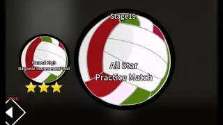 The Spike 3v3 Volleyball - How To Unlock S-Tier Wing Spiker Story Stage 19 - All Star Practice Match