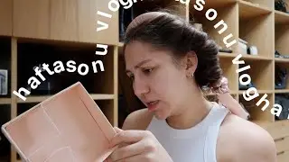 sakin bir haftasonu vlogu☁️ | ısısız saç şekillendirme denedim, kedilerimin bakımı, ev halleri