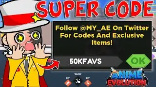 🚨SUPER CODIGOS DE ANIME EVOLUTION SIMULATOR CODE ROBLOX