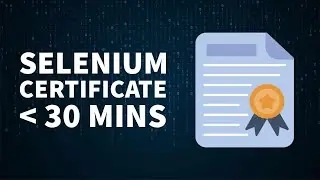 Get Your Selenium Certificate Fast and Easy (Step-by-Step Guide)