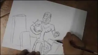 random drawing (time lapse)