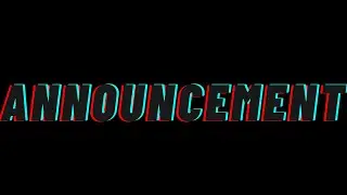 Announcement