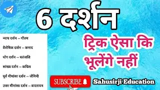 प्राचीन भारत के 6 दर्शन | षडदर्शन | Ancient history | 