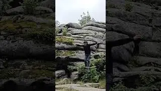 Parkour in Big Stones jumped !#parkour #storror #jumping